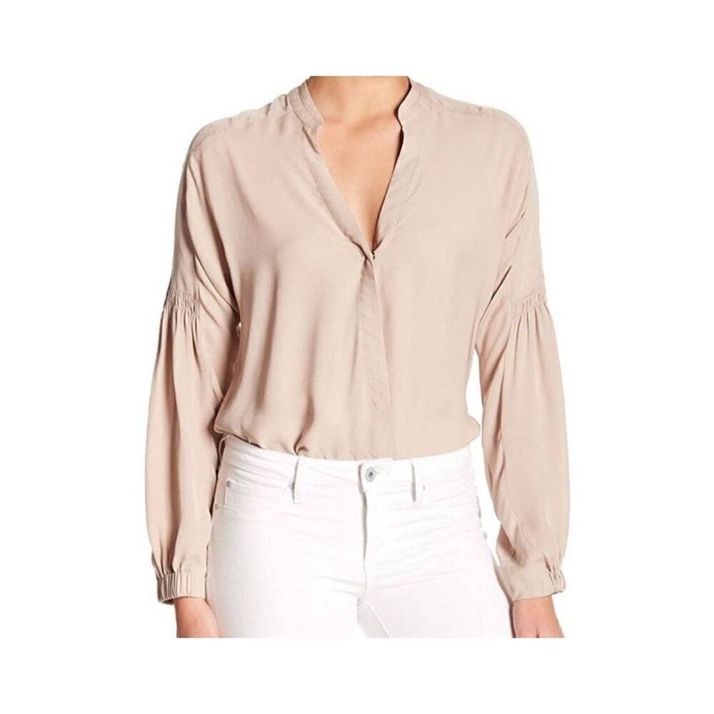 BROCHU WALKER The Potter silk Bodysuit sz XS